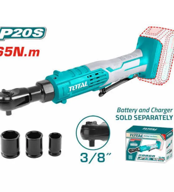 Máy vặn bu lông góc dùng pin 20V Total TDRLI2060151