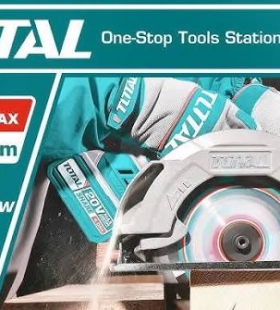Máy Cưa đĩa Tròn Không Chổi Than Dùng Pin 20V 185mm Total TSLI18513