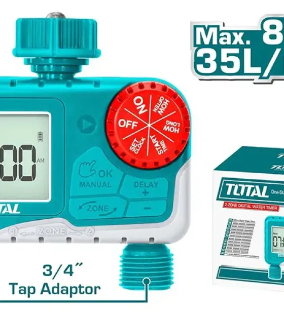 Bộ Hẹn Giờ Tưới Phun Kỹ Thuật Số Total THHCQ9206