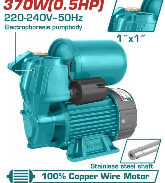 Máy bơm nước 370W Total TWP93706