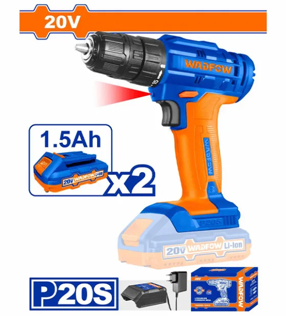 Máy khoan dùng pin 20V Wadfow WCDP512