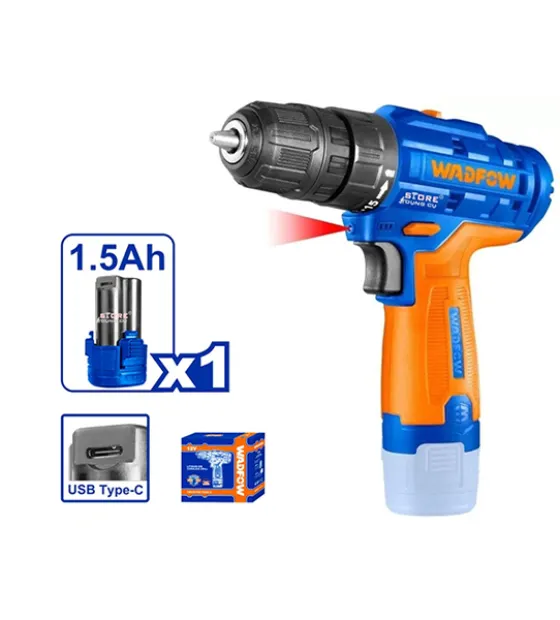 Máy khoan dùng pin Lithium-ion 12V Wadfow WCDS520