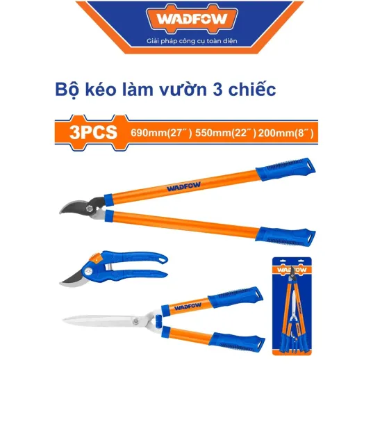  Bộ 3 chiếc kéo làm vườn WADFOW WPR3E03