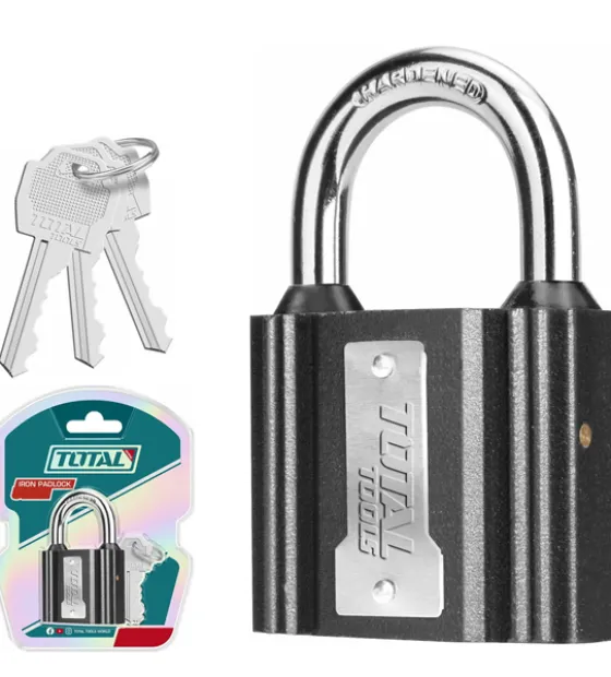 Ổ khóa sắt 63mm Total TLK31631