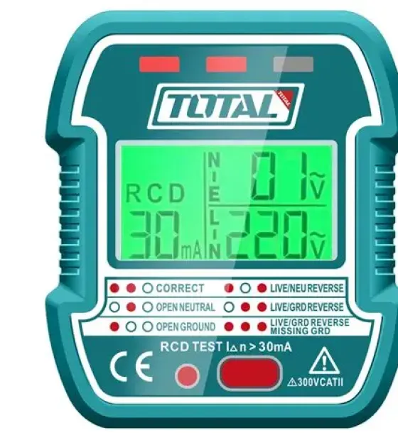 Dụng cụ kiểm tra ổ cắm Total TESST30011