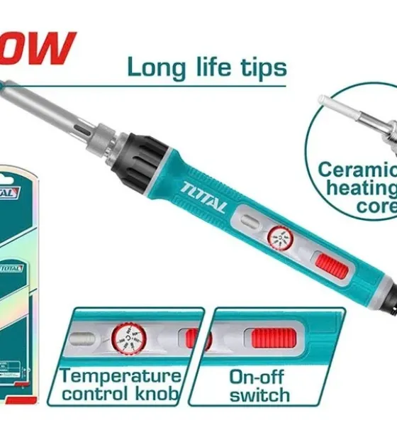 Mỏ Hàn Chì Chỉnh Nhiệt 90W Total TET01608