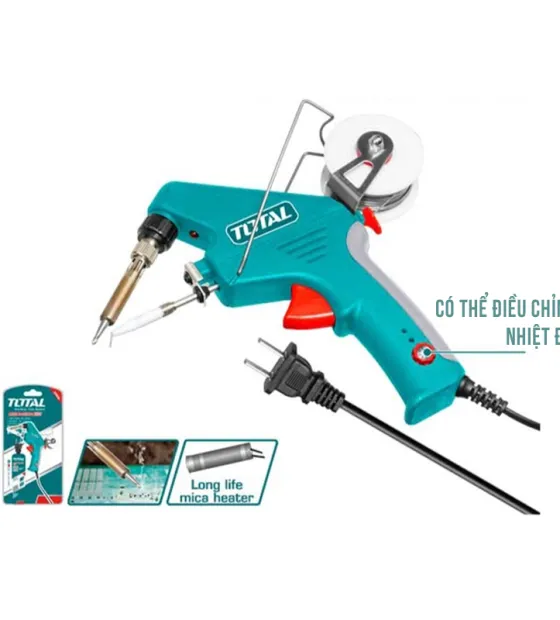 Mỏ hàn tự động cấp thiếc 120W Total TET360732