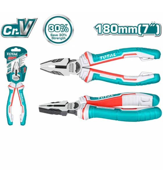 Kềm răng cao cấp 180mm Total THT210706S