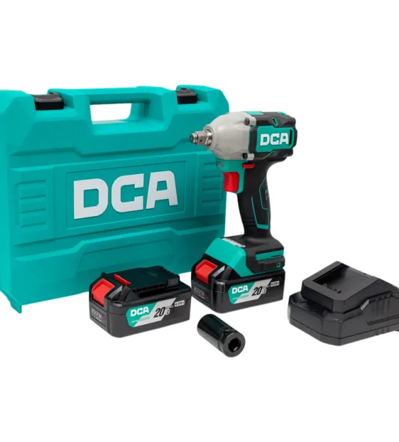 Máy siết bu lông dùng pin 20V DCA ADPB320EM ( 2 Pin 4.0Ah, 1 Sạc)