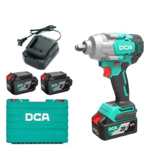 Máy Siết Bu Lông Dùng Pin 20V DCA ADPB698H2K (2 Pin 6.0Ah & Sạc)