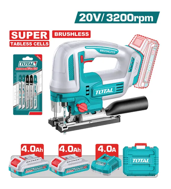 Máy cưa lọng pin 20V Total TJSLI13562