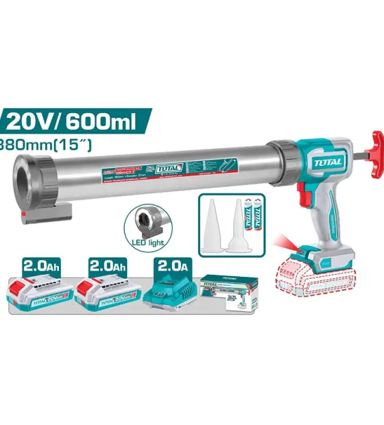 Máy Bắn Keo Pin 20V Total TCGLI20031