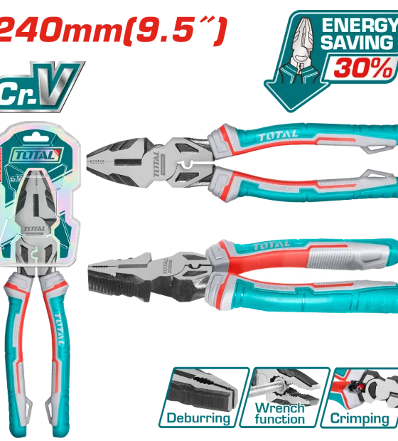 Kìm điện cao cấp Total THT210906S 9.5