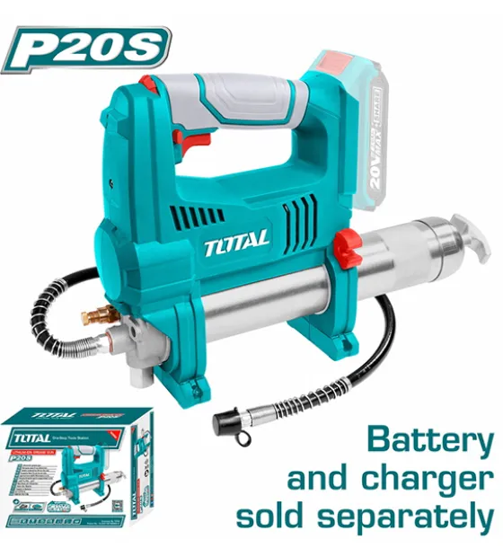 Máy bơm mỡ dùng pin Lithium 20V Total TGGLI2010 (Chưa Pin & Sạc)