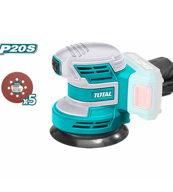 Máy chà nhám tròn dùng pin Lithium 20V Total TROSLI2001 (Chưa Pin & Sạc)