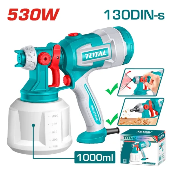 Máy phun sơn 530W Total TT4506