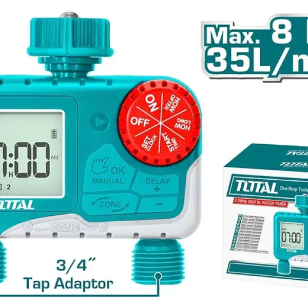 Bộ Hẹn Giờ Tưới Phun Kỹ Thuật Số Total THHCQ9206