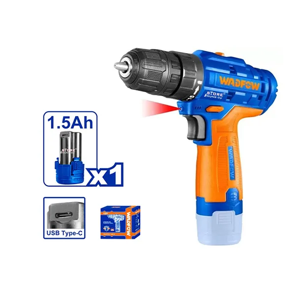 Máy khoan dùng pin Lithium-ion 12V Wadfow WCDS520