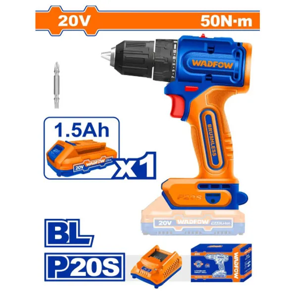 Máy khoan pin 20V Wadfow WCDP5521