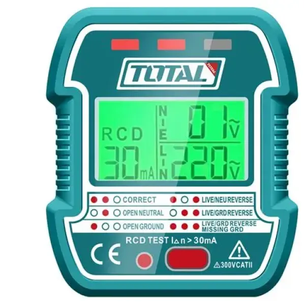 Dụng cụ kiểm tra ổ cắm Total TESST30011