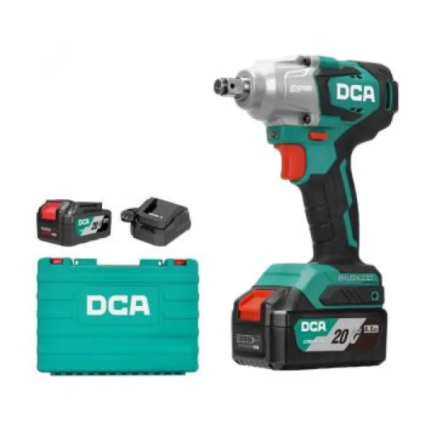 Máy Siết Bu Lông Dùng Pin 20V DCA ADPB02-18MDM (1 Pin 4.0Ah & Sạc)