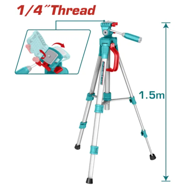 Chân Tripod Máy Cân Bằng Laser Total TLLT01581