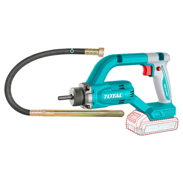 Máy đầm bê tông dùng pin Lithium 20V Total TCVLI202502